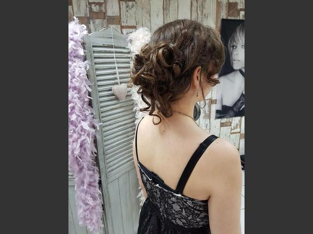 Tresses chignon bas